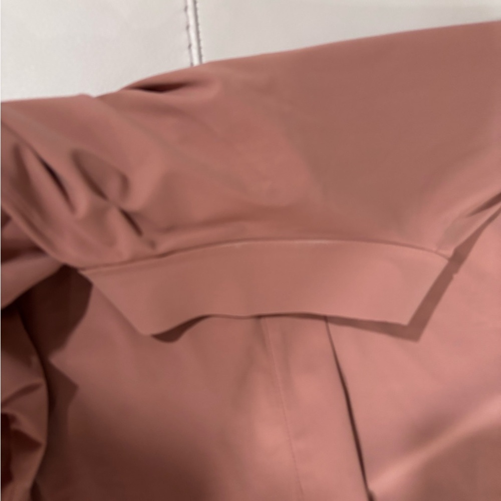NWOT ADAY Something Borrowed Technical Button Down - Dusty Rose - Large - Picture 7 of 14